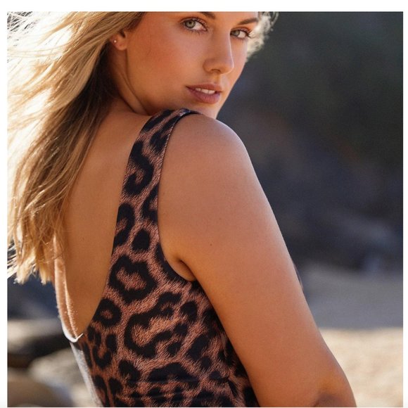 Luxury Swimwear Saint Sombody ONE OF MY KIND / ONE PIECE / LEOPARD Swimsuit - Picture 5 of 10